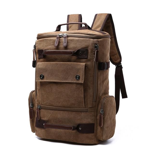 Large Vintage Canvas Backpack - More than a backpack