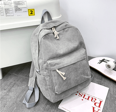 'The Corduroy' - Striped Corduroy Backpack - More than a backpack
