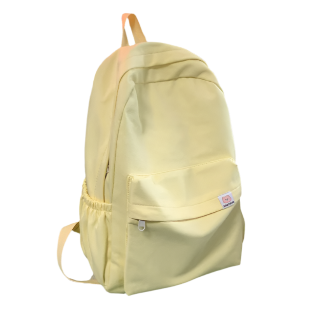 FlexPack Solid Color School Backpack