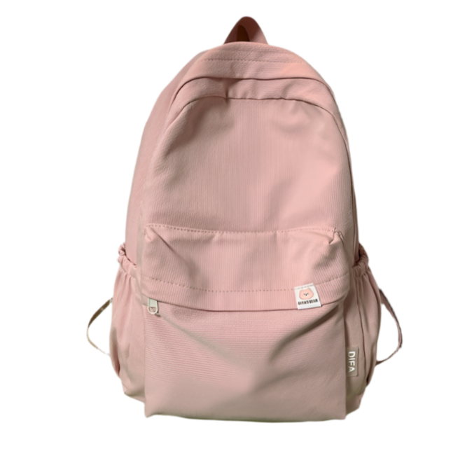 FlexPack Solid Color School Backpack