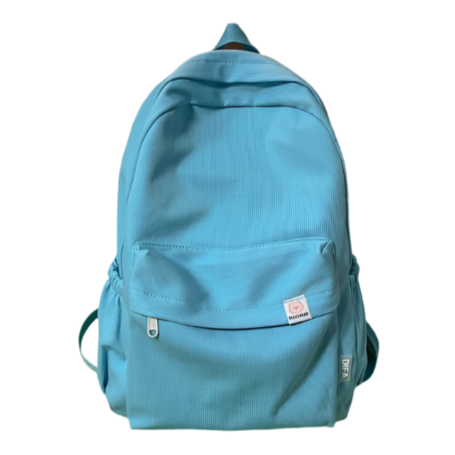 FlexPack Solid Color School Backpack
