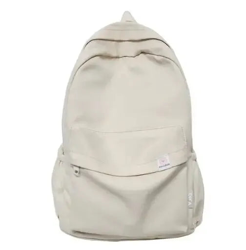 FlexPack Solid Color School Backpack