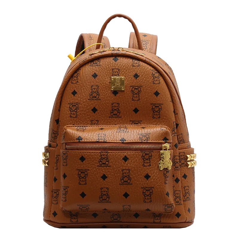 Luxury Women’s Faux Leather Backpack - More than a backpack