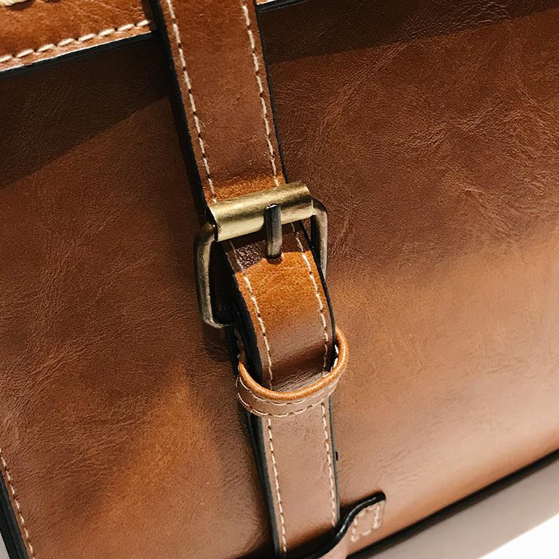 Faux Leather Mochila Satchel Backpack - More than a backpack