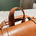 Faux Leather Mochila Satchel Backpack - More than a backpack
