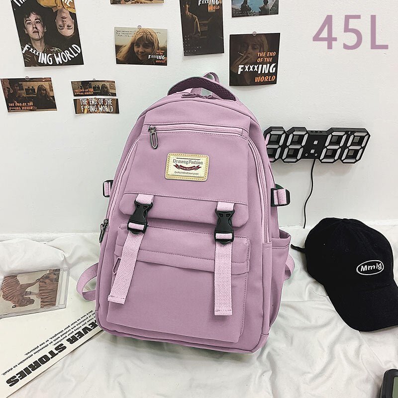 Korean Waterproof Buckle Backpack - More than a backpack